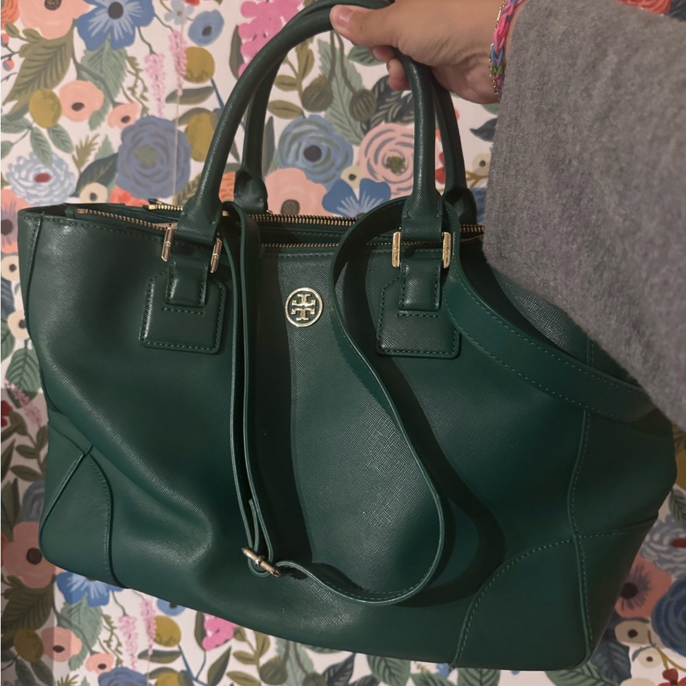 Elegant Green Tory Birch Bag